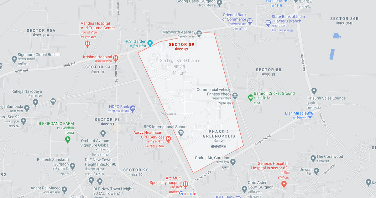 Smart World Gems Avenue Location Map