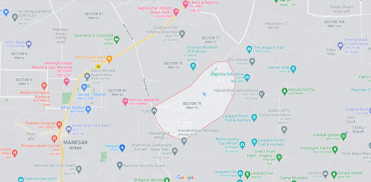 Smart World Sector 79 Gurugram Location Map